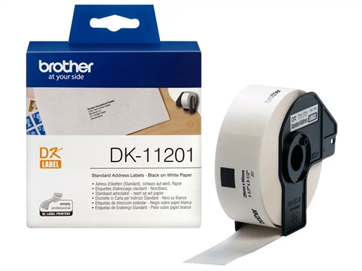 Brother DK-11201 Standard Adresse Papir Label DK11201