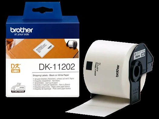 Brother DK-11202 Fragt Papir Label DK11202