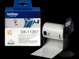 Brother DK-11207 CD / DVD Plast Label DK11207
