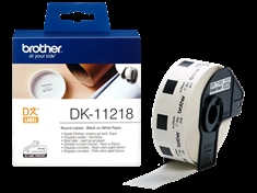 Brother DK-11218 Rund Papir Label DK11218