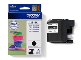 Brother LC-221BK Blækpatron LC221BK