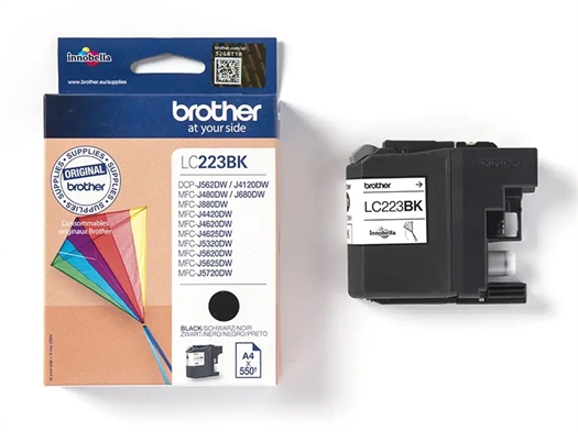 Brother LC-223BK Blækpatron LC223BK