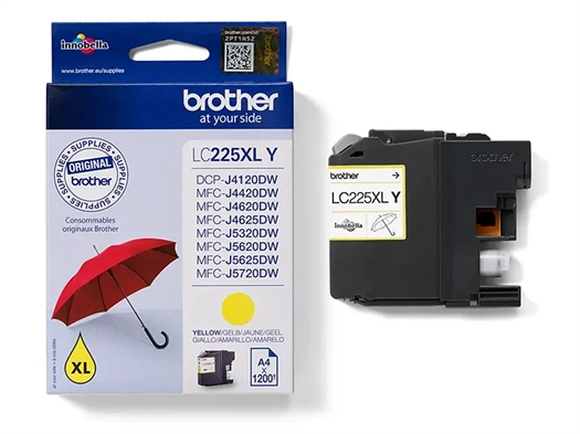 Brother LC-225XLY Blækpatron LC225XLY