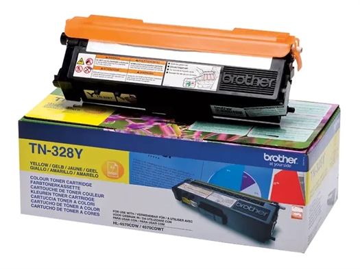 Brother TN-328Y Toner TN328Y